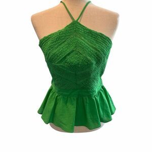 NWT Green CIEBON Halter Top